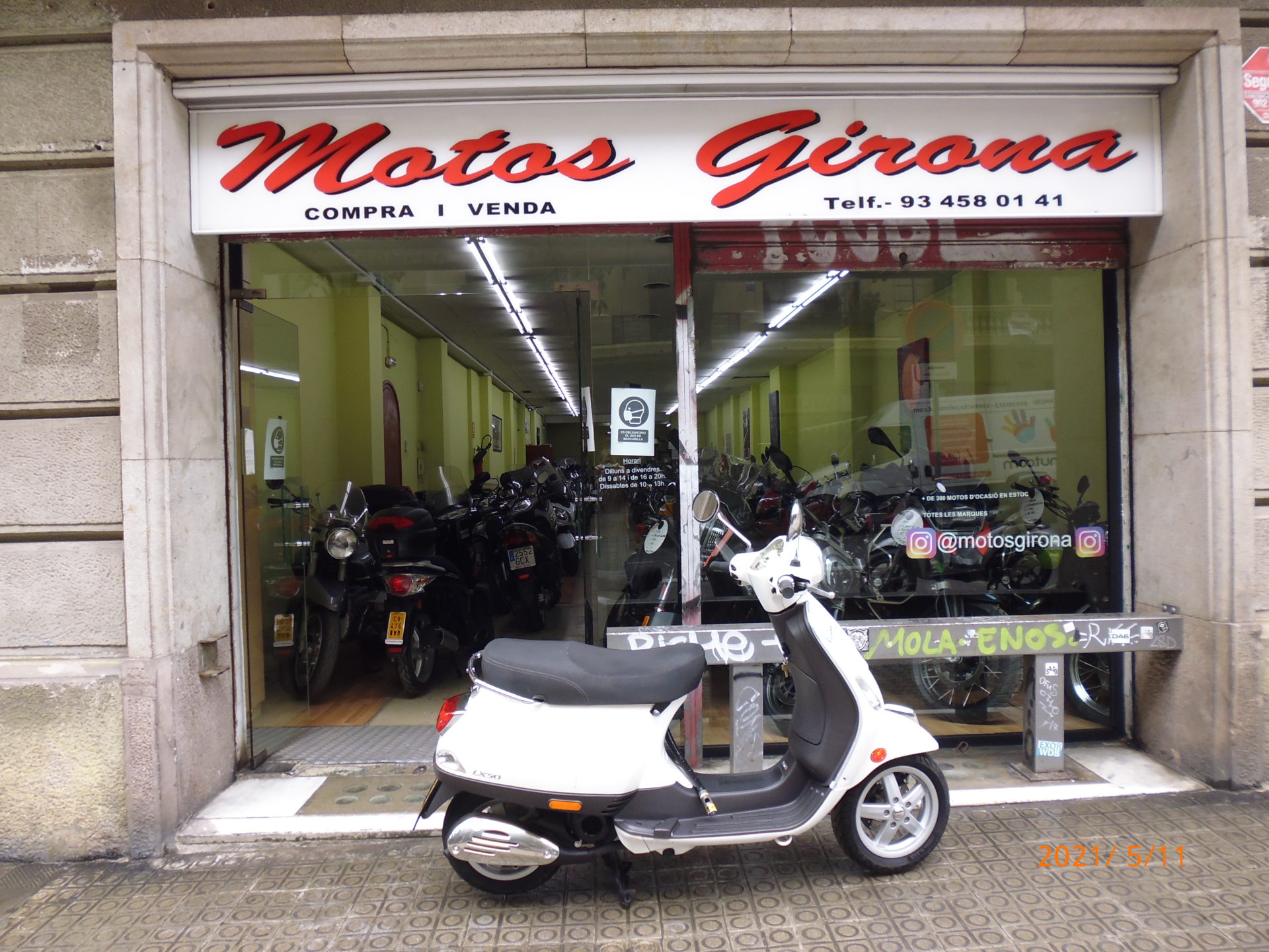 PIAGGIO VESPA LX 50 - Motos Girona. 4 tiendas en Barcelona 